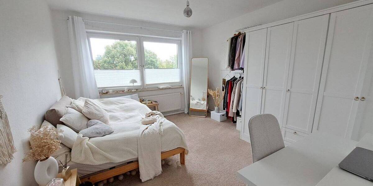 Etagenwohnung Bremerhaven Lehe - 2 Zimmer, 55 m&sup2;, 375&euro; | Angebot:26277799