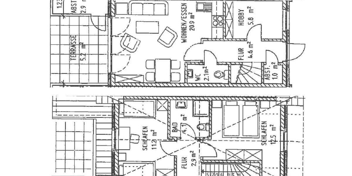 Reihenmittelhaus Butjadingen Burhave - 4 Zimmer, 73 m&sup2;, 215.900&euro; | Angebot:25899788