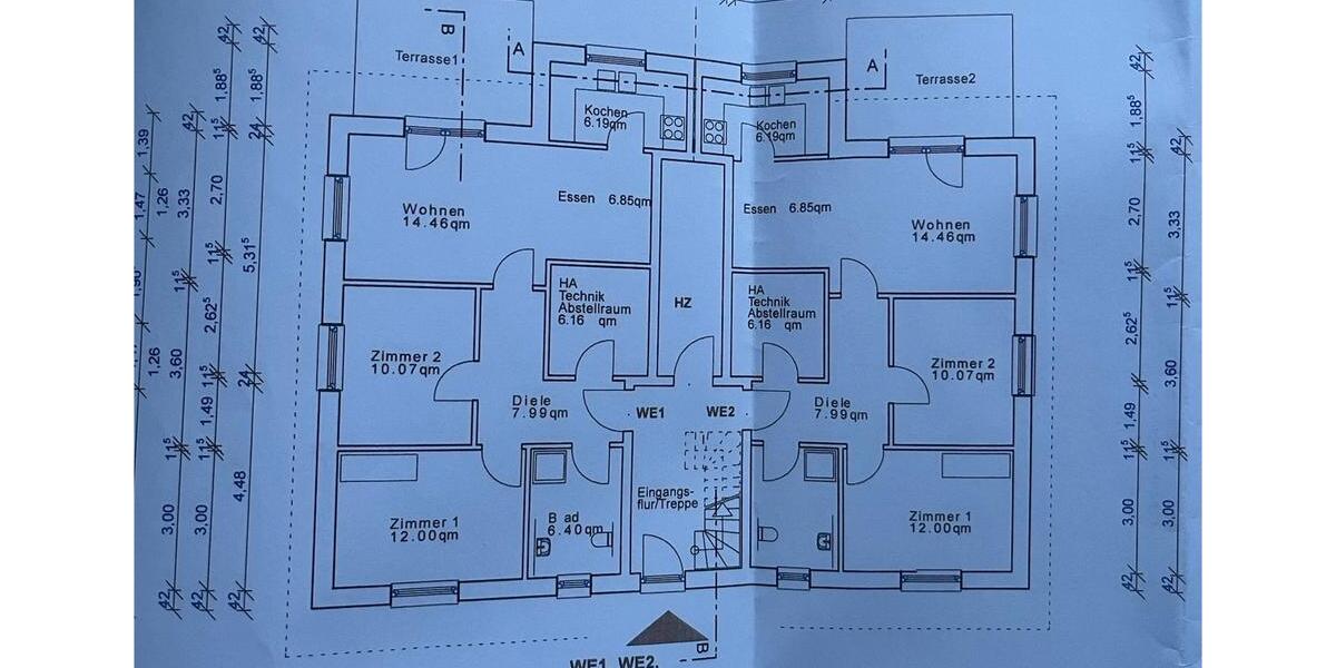 Neubauwohnung DG mit Loggia 3 zimmer