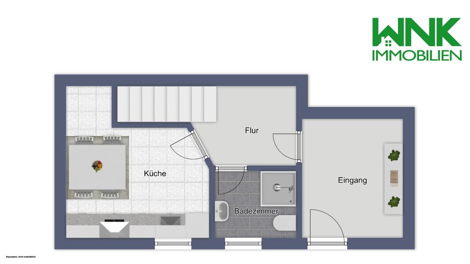 Maisonettenwohnung Beverstedt - 3 Zimmer, 70 m&sup2;, 600&euro; | Angebot:25362115