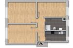 Etagenwohnung Wilhelmshaven Heppens - 3 Zimmer, 64 m&sup2;, 470&euro; | Angebot:26202146