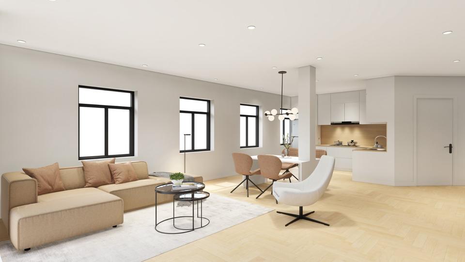 Etagenwohnung Brake (Unterweser) - 2 Zimmer, 65 m&sup2;, 1.100&euro; | Angebot:24862347