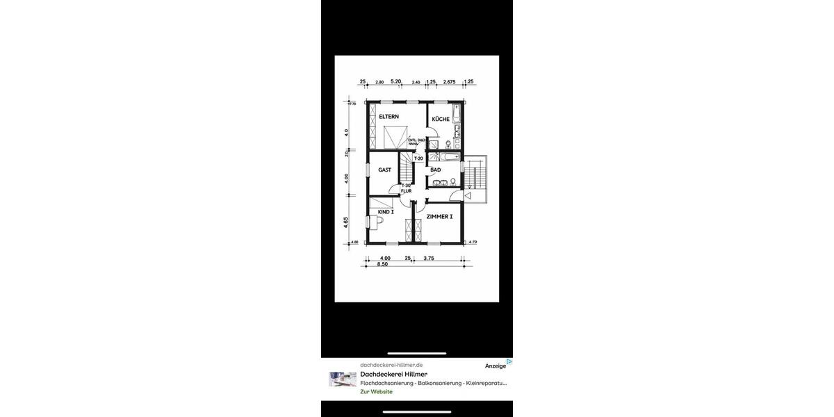 Etagenwohnung Bremerhaven Lehe - 4 Zimmer, 80 m&sup2;, 921&euro; | Angebot:24811704