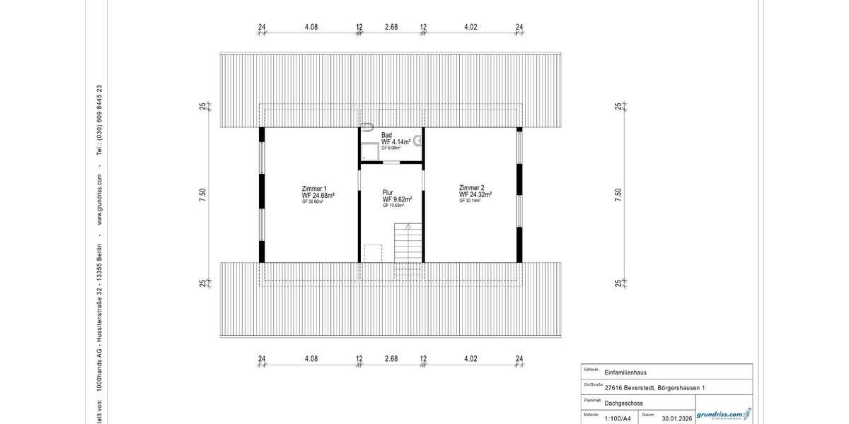 Einfamilienhaus Beverstedt - 8 Zimmer, 240 m&sup2;, 2.950&euro; | Angebot:24773878