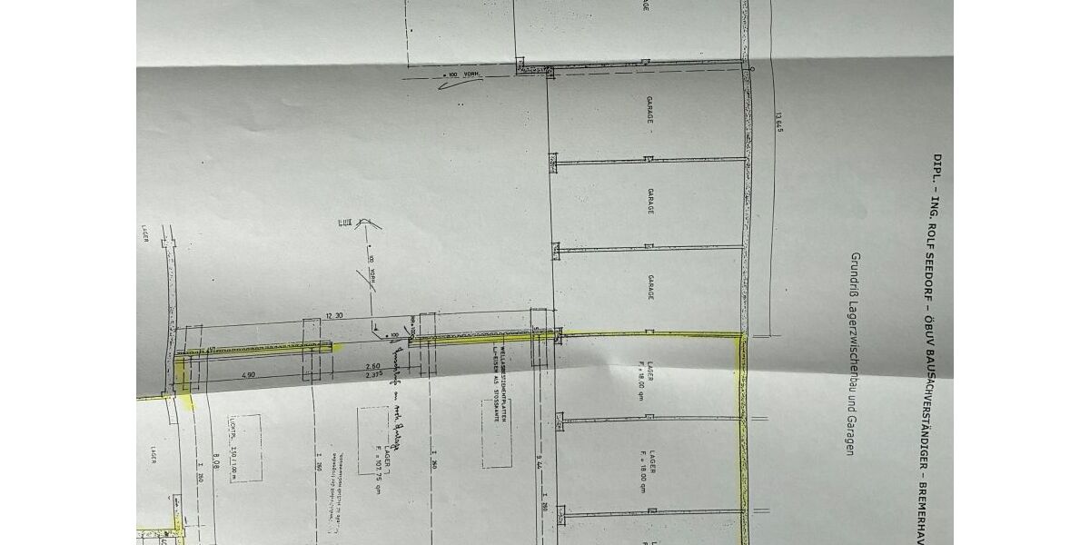 Provisionsfrei* Gewerbehof - 2 Bürogebäude, 240 m² Lager & 13 Garagen direkt am Wasser - Gewerbeobjekt Bremerhaven Fischereihafen (Stadtteil) | Angebot:24480932