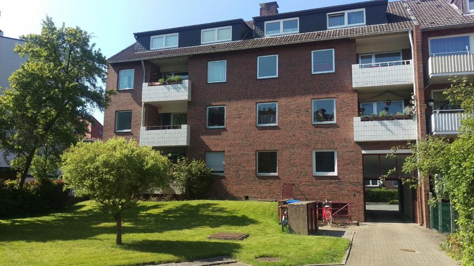 Erdgeschoßwohnung Wilhelmshaven Heppens - 2 Zimmer, 43 m&sup2;, 350&euro; | Angebot:26455810