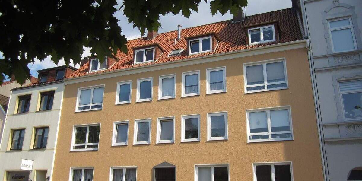 Etagenwohnung Bremerhaven Geestemünde - 2 Zimmer, 40 m&sup2;, 410&euro; | Angebot:26702881
