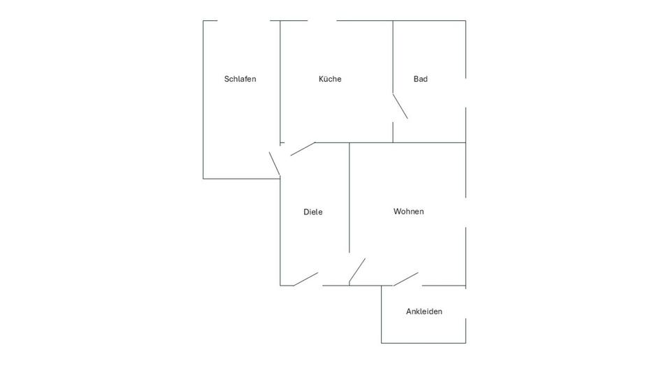 Dachgeschoßwohnung Nordenham - 2.5 Zimmer, 55 m&sup2;, 399&euro; | Angebot:24996722