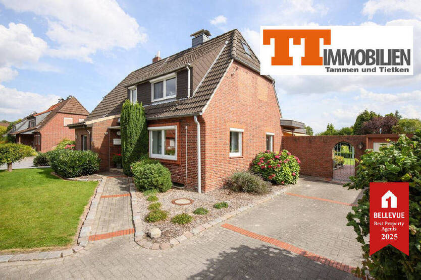 TT bietet an: Großzügige Doppelhaushälfte mit traumhaft schönem Gartengrundstück in ruhiger Lage von Wilhelmshaven-Voslapp!