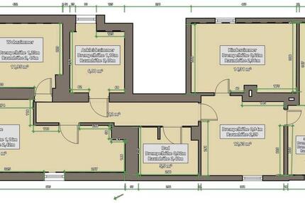Wohnung Wilhelmshaven Fedderwardergroden - 5 Zimmer, 80 m&sup2;, 760&euro; | Angebot:25539326