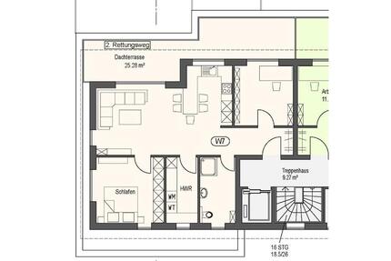 Wulsdorf eine Moderne 3-Zimmer-Neubauwohnung 3 zimmer