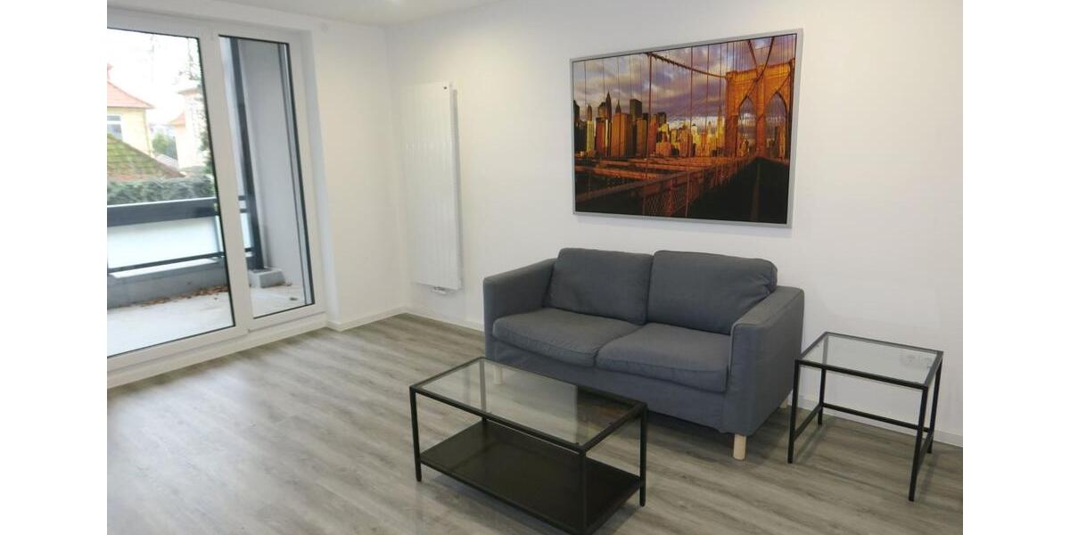 Topsanierte Zweiraumwohnung mit Einbauküche und großem Balkon 2 zimmer