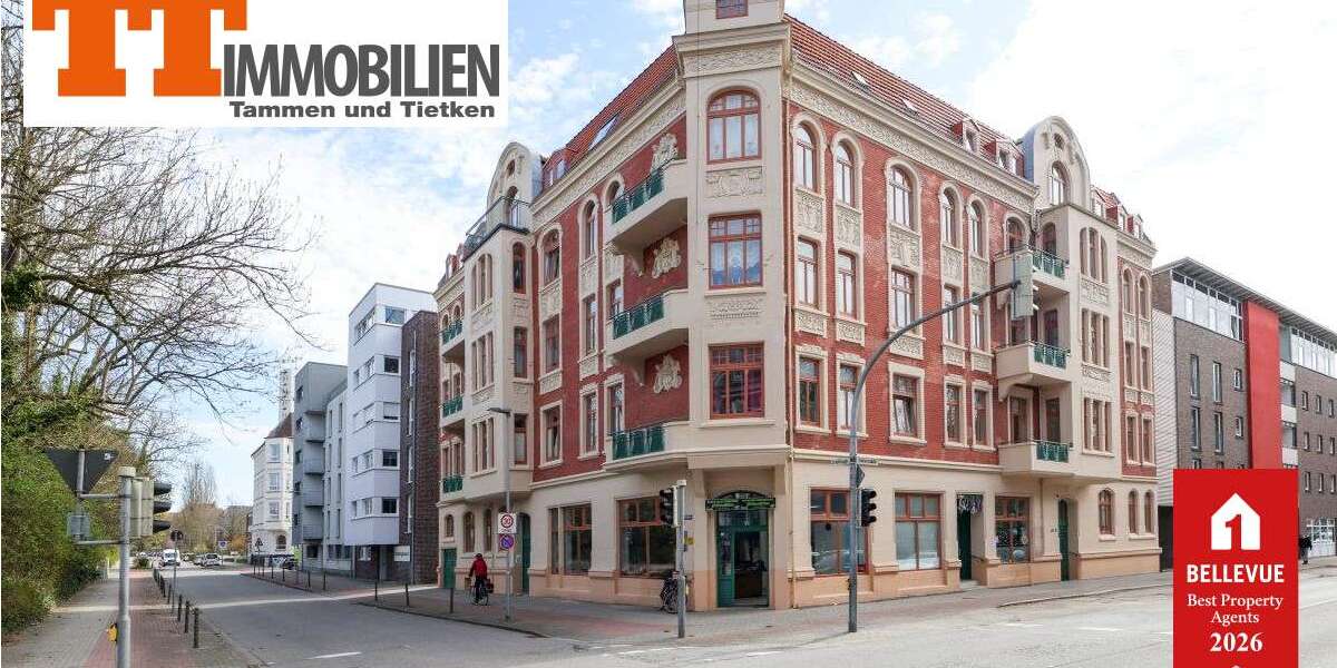 Etagenwohnung Wilhelmshaven Heppens - 2 Zimmer, 58 m&sup2;, 95.000&euro; | Angebot:26827579