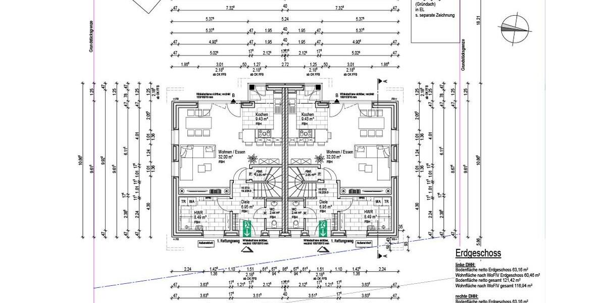 Doppelhaushälfte Beverstedt - 5 Zimmer, 123 m&sup2;, 449.000&euro; | Angebot:26101282