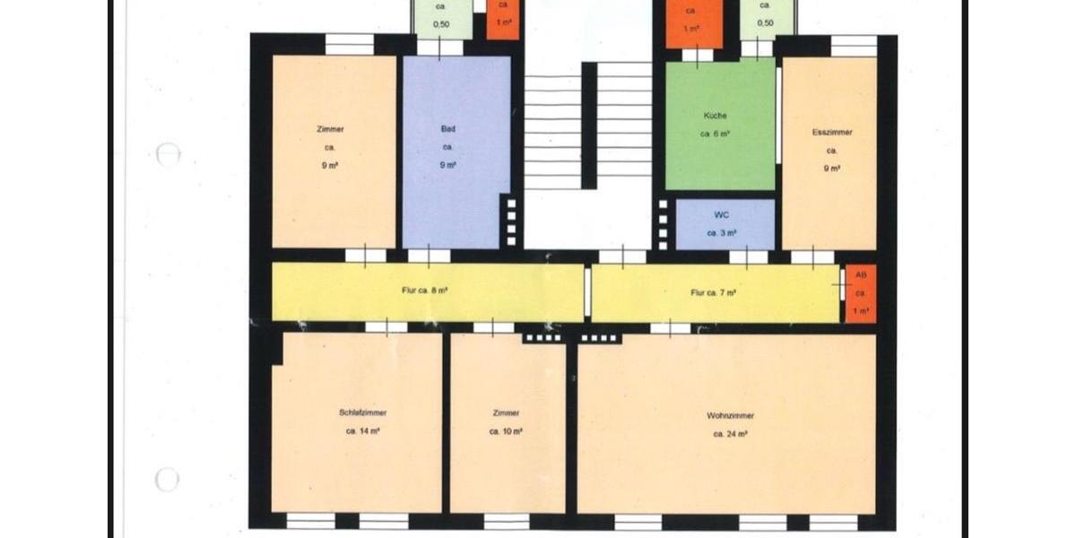 Etagenwohnung Bremerhaven - 5 Zimmer, 106 m&sup2;, 99.000&euro; | Angebot:24848761