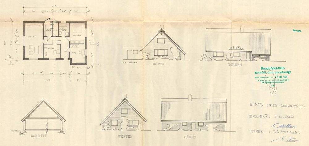 Einfamilienhaus Stadland Norderschwei - 3 Zimmer, 91 m&sup2;, 179.000&euro; | Angebot:25668920