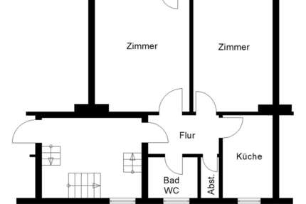 Wohnung zum Mieten in Bremerhaven 315 € 52.82 m² 2 zimmer