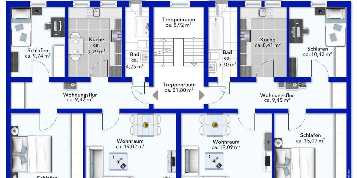 Mehrfamilienhaus, Wohnhaus Bremerhaven Geestemünde - 1 Zimmer, 398.000&euro; | Angebot:25744055