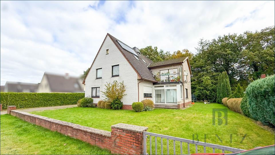 Erdgeschosswohnung mit Gartenanteil in Lunestedt 3 zimmer