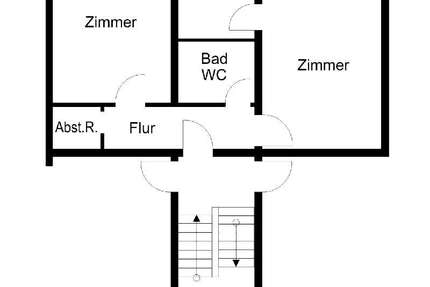 Wohnung Bremerhaven Lehe - 2 Zimmer, 52 m&sup2;, 369&euro; | Angebot:25523524