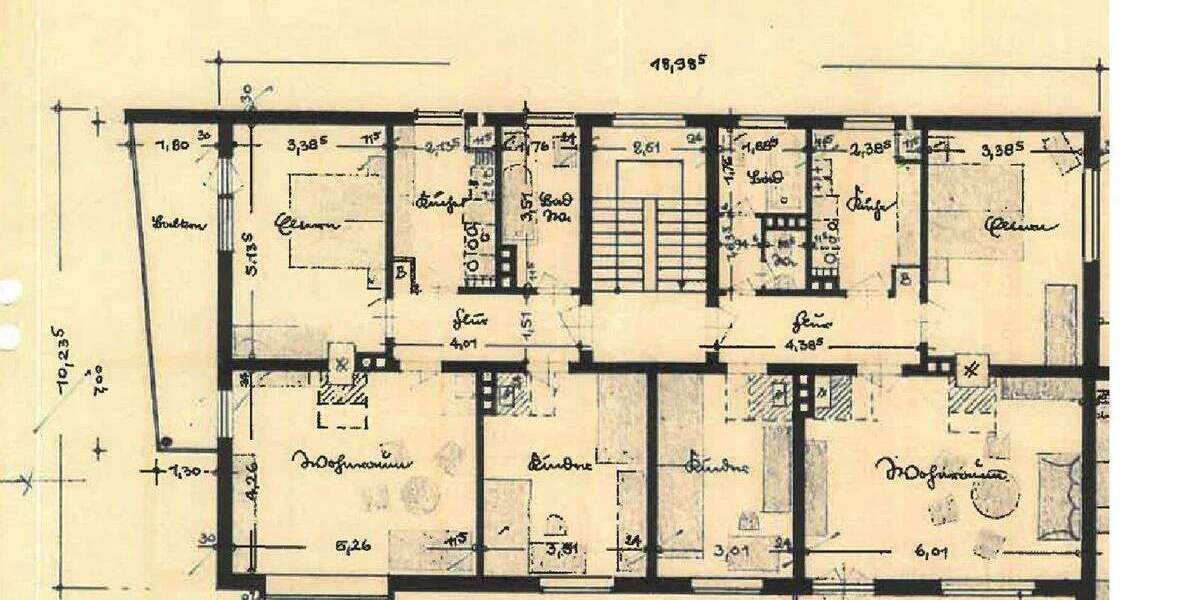 Etagenwohnung Wilhelmshaven Heppens - 3 Zimmer, 80 m&sup2;, 480&euro; | Angebot:25294727
