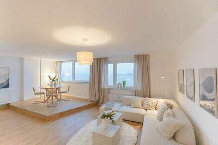 Hochwertige Wohnung mit großartigem Ausblick aus dem 22. Stock - provisionsfrei! 3 zimmer