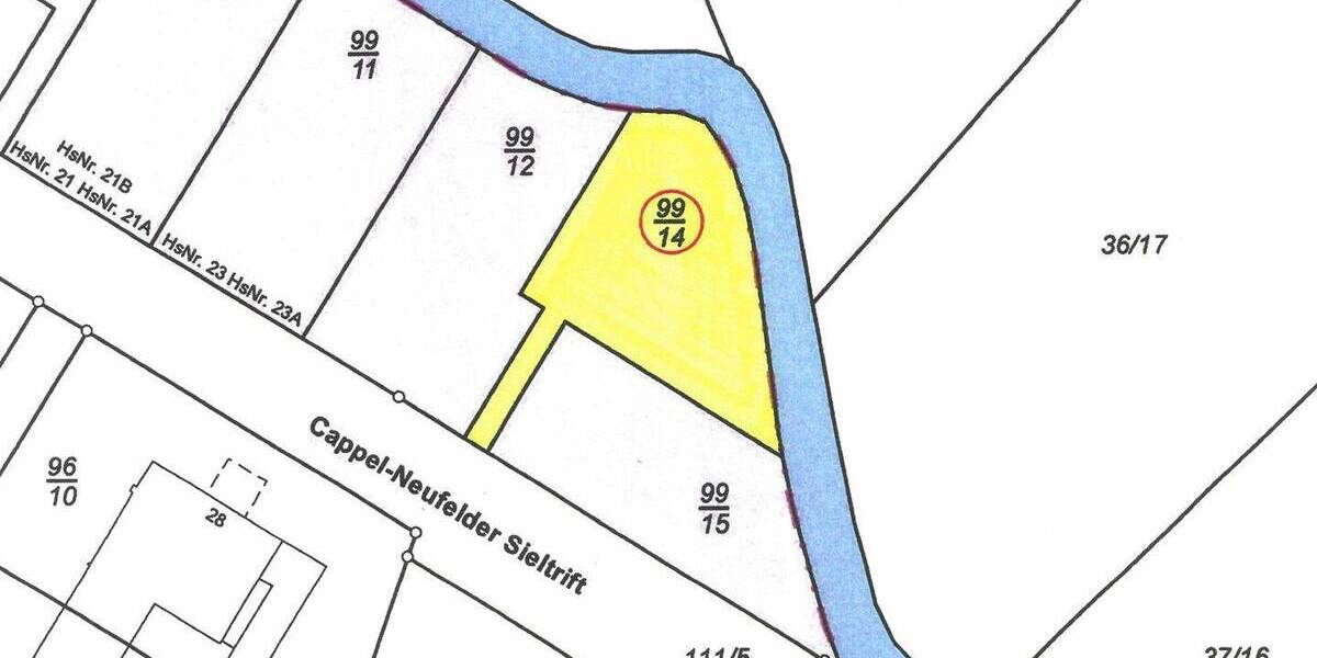 Grundstück Wurster Nordseeküste Cappel-Neufeld - 186.000&euro; | Angebot:22491420