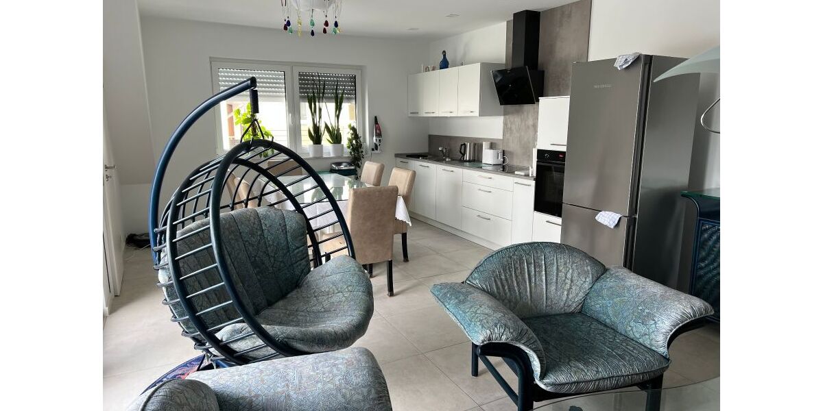 Moderne hochwertige 3-Zimmer-Neubau-Wohnung. möbiliert, evt. noch Platz für eigene Möbel. Ideal für Berufspendler oder befristetes Wohnen - Etagenwohnung Geestland Langen | Angebot:26923331