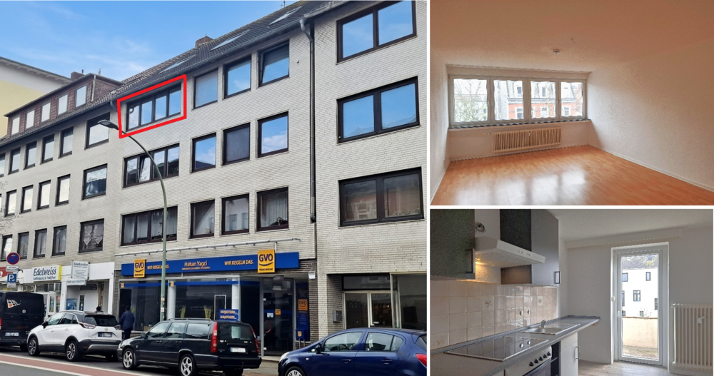 Etagenwohnung Bremerhaven - 2 Zimmer, 68 m&sup2;, 99.000&euro; | Angebot:26294799