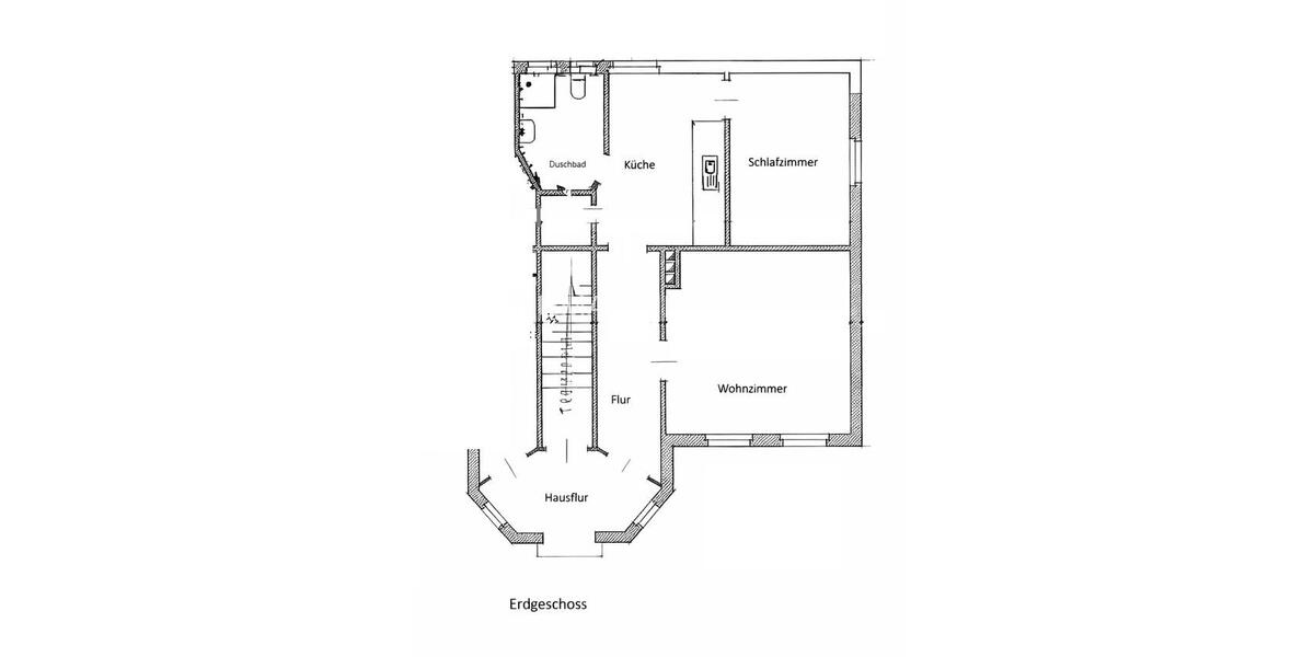Erdgeschoßwohnung Wilhelmshaven Heppens - 2 Zimmer, 52 m&sup2;, 520&euro; | Angebot:26455813