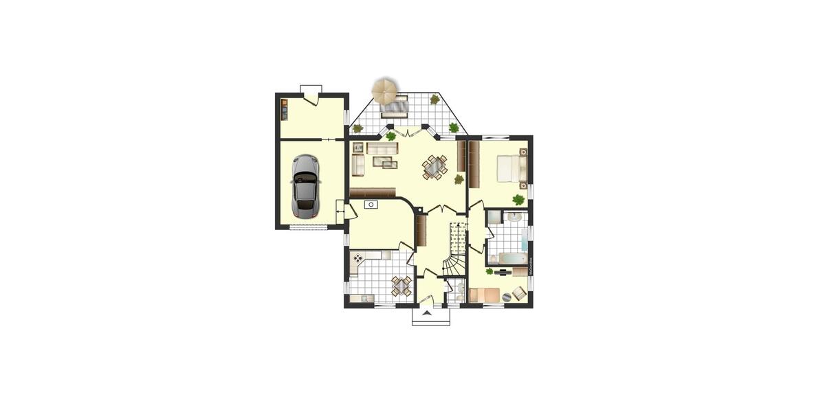 Ankommen und wohlfühlen: Grosszügiger, renovierter Bungalow für die ganze Familie! 6 zimmer