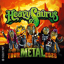 Heavysaurus - Metal Tour 2026 13.03.2026 Stadthalle Bremerhaven
