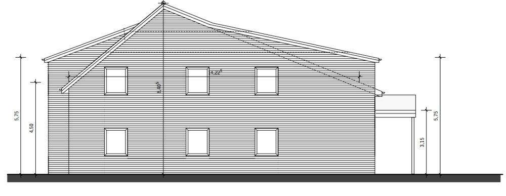Exklusive 3-Zimmer-Neubauwohnung im Dachgeschoss - Ruhiges 6-Familienhaus in guter Lage von Brake 3 zimmer