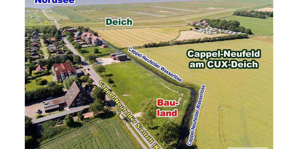 Grundstück Wurster Nordseeküste Cappel-Neufeld - 186.000&euro; | Angebot:22491420