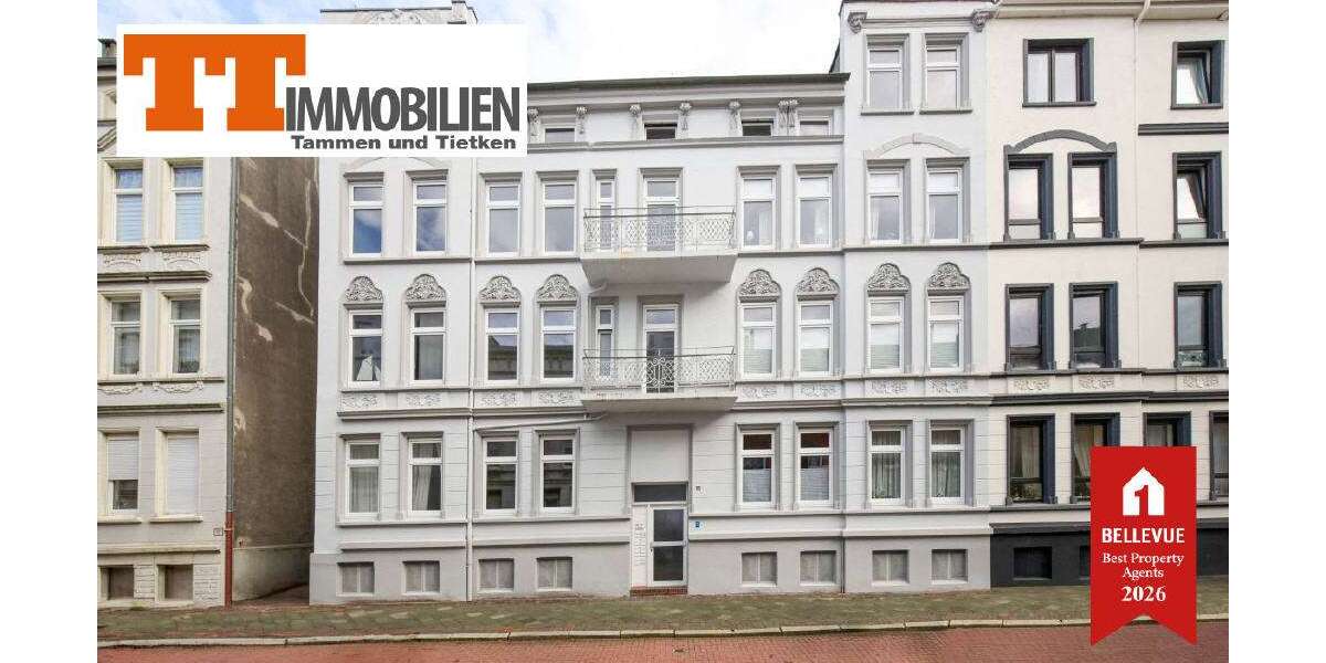 Etagenwohnung Wilhelmshaven-Heppens Heppens - 4 Zimmer, 91 m&sup2;, 149.000&euro; | Angebot:23663512