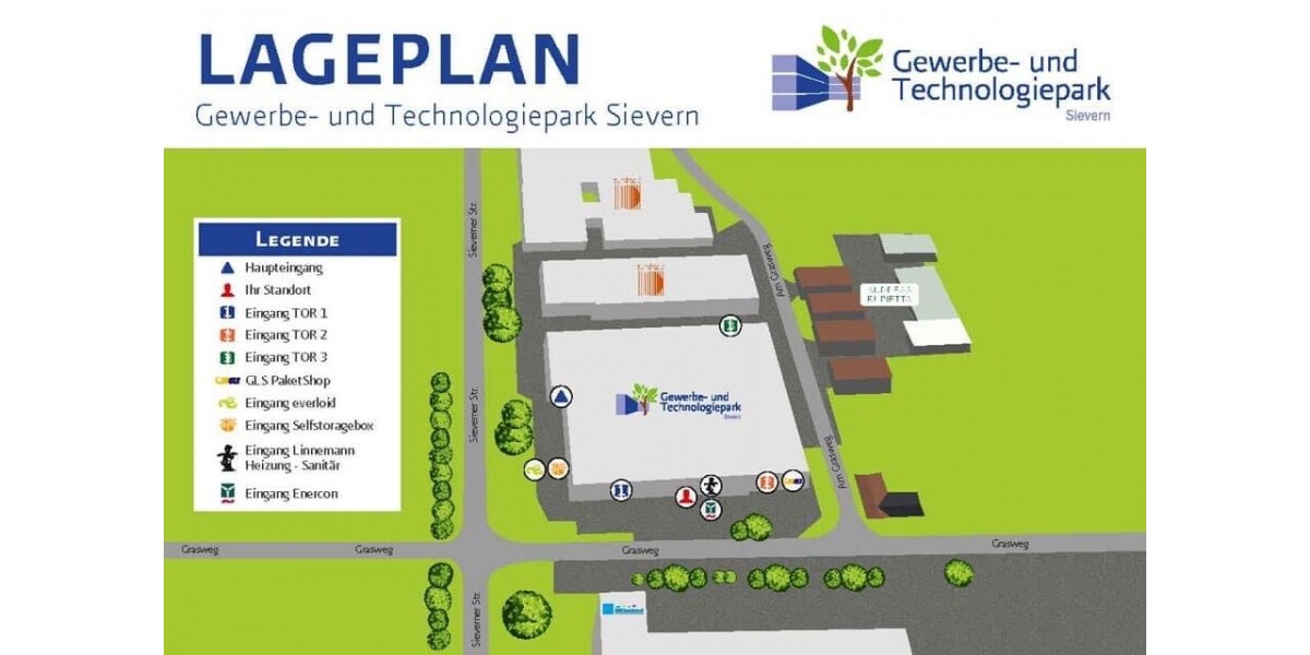 180 qm Lager im Gewerbe- und Technologiepark Sievern zu vermieten! - Gewerbeobjekt Geestland Sievern | Angebot:27121322
