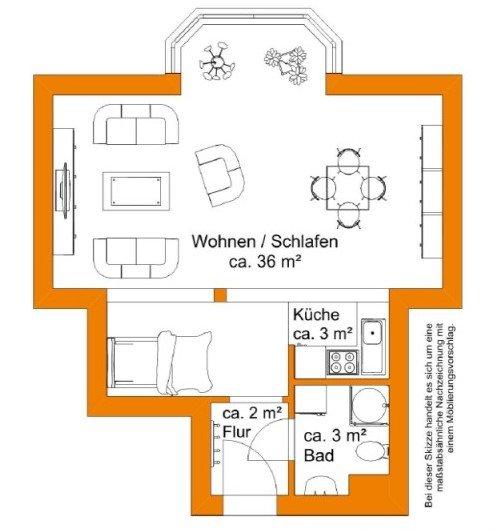 Etagenwohnung Schiffdorf - 1 Zimmer, 44 m&sup2;, 110.000&euro; | Angebot:26110932