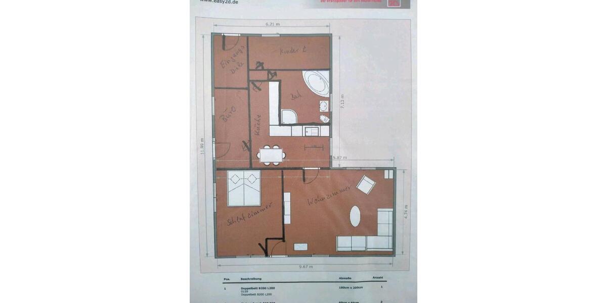 Einfamilienhaus Beverstedt - 3.5 Zimmer, 92 m&sup2;, 165.000&euro; | Angebot:26644834