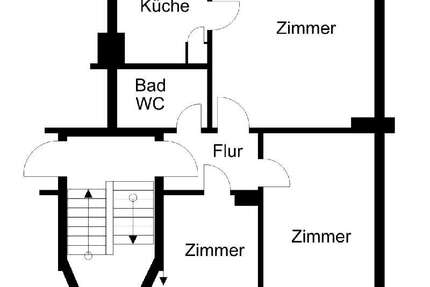 Wohnung Bremerhaven Geestemünde - 3 Zimmer, 54 m&sup2;, 306&euro; | Angebot:26179899