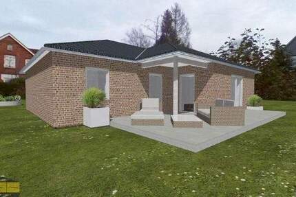 Neubau: Winkelbungalow (Massivhaus als Klinkerbau) in Schiffdorf-Geestenseth inkl. 13,35 kWp PV 4 zimmer