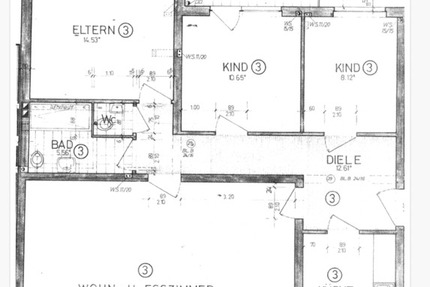 Wohnung Bremerhaven Geestemünde - 4 Zimmer, 109 m&sup2;, 750&euro; | Angebot:24837181