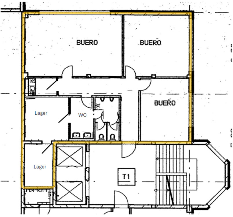 Büro 140 m²