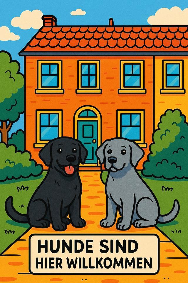 Reihenhaus für Hund und Mensch zimmer