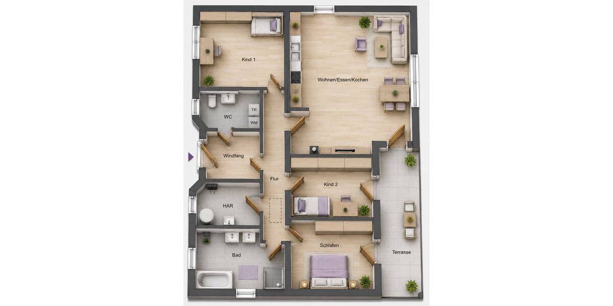 Bungalow Geestland (Köhlen) Köhlen - 4 Zimmer, 120 m&sup2;, 388.000&euro; | Angebot:26909648
