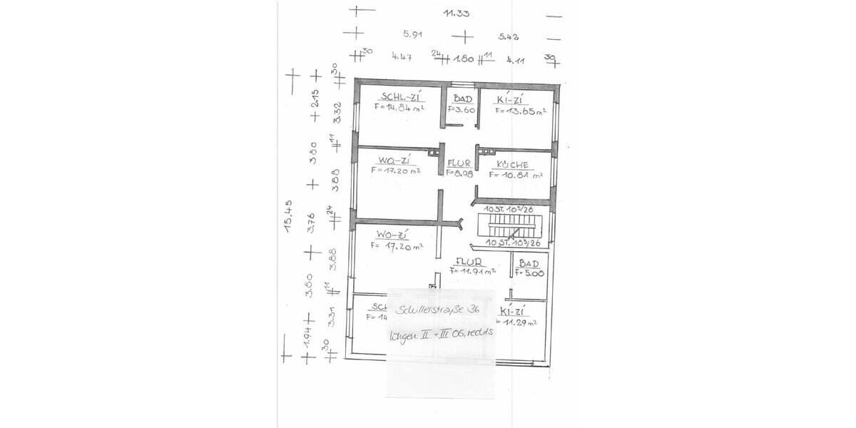Etagenwohnung Bremerhaven Geestemünde - 3 Zimmer, 70 m&sup2;, 500&euro; | Angebot:25530858