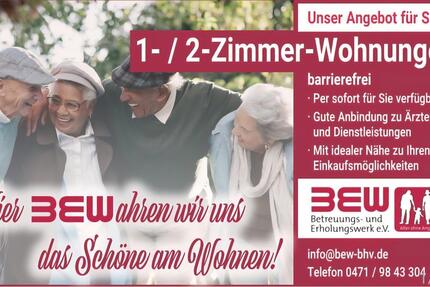 1-2 Zimmer Wohnungen barrierefrei - betreutes Wohnen - 2 zimmer