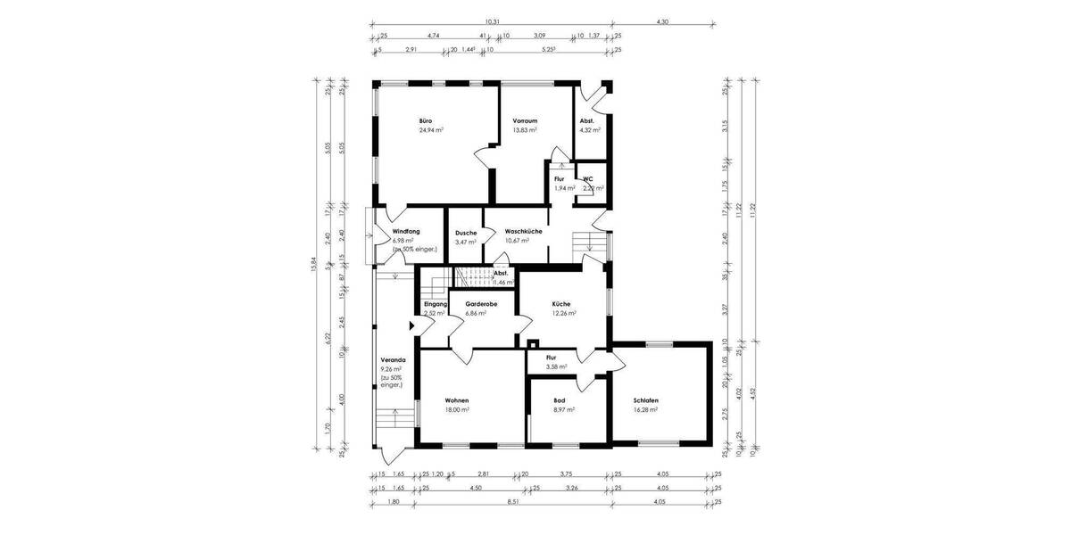 Einfamilienhaus Nordenham Einswarden - 1 Zimmer, 252 m&sup2;, 125.000&euro; | Angebot:25845976