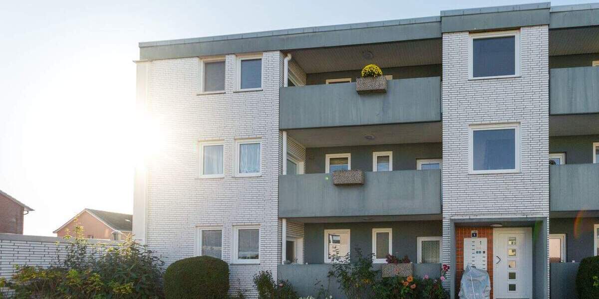 2-Zimmer-Wohnung im Erdgeschoss mit ebenerdiger Dusche und Balkon in Bremerhaven-Lehe! 2 zimmer