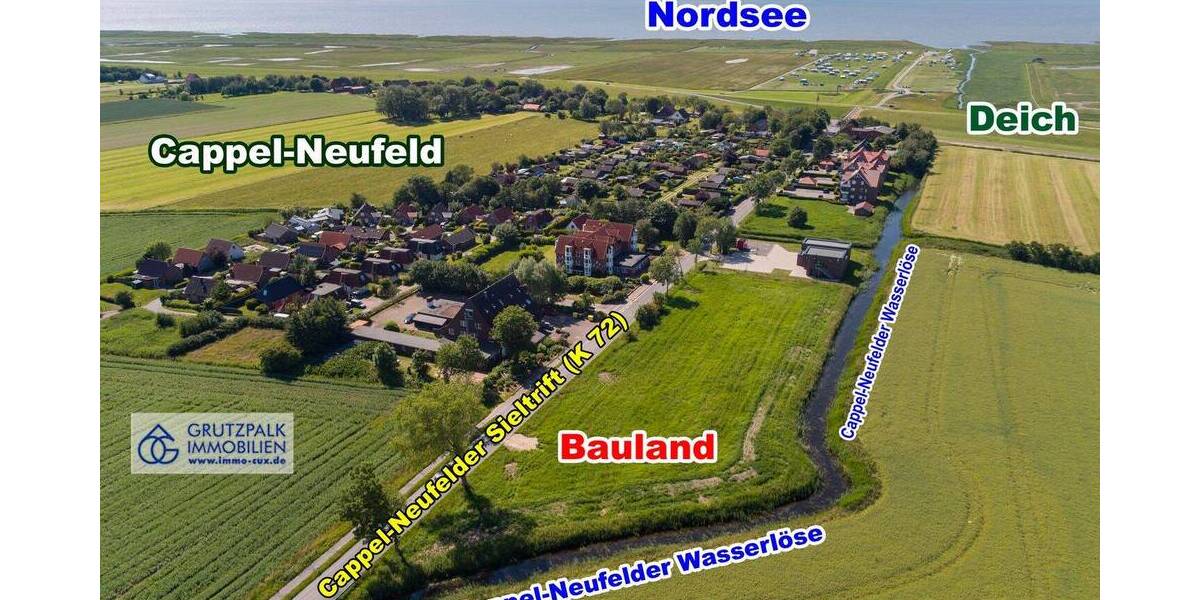 Grundstück Wurster Nordseeküste Cappel-Neufeld - 186.000&euro; | Angebot:22491420