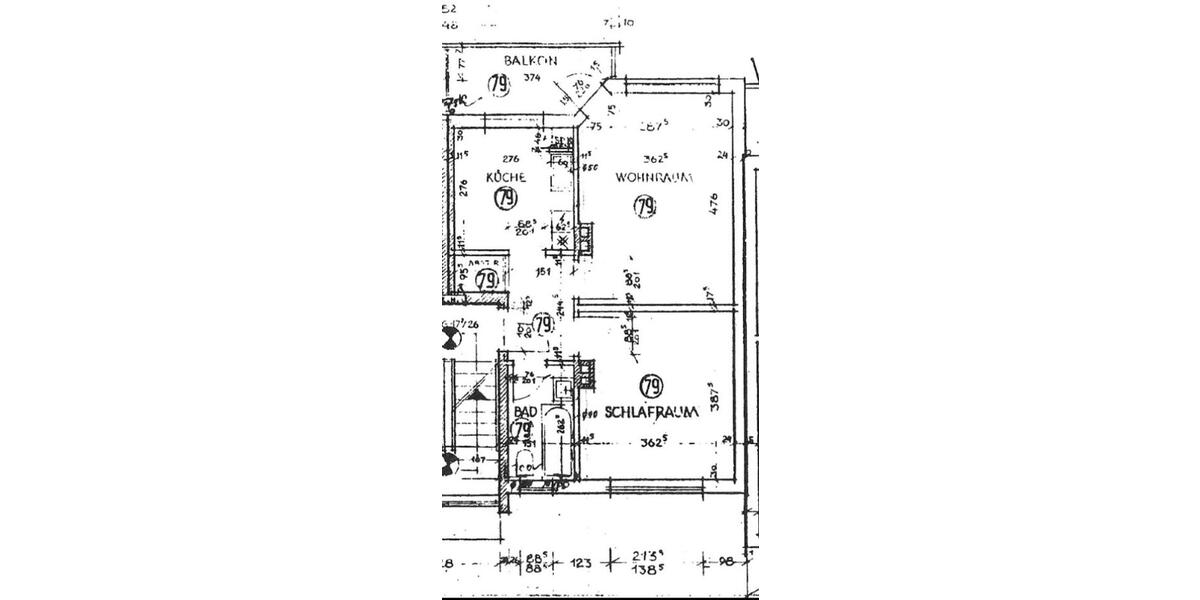 Etagenwohnung Bremerhaven Leherheide - 2 Zimmer, 49 m&sup2;, 629&euro; | Angebot:25395189